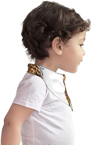 Augenstern Памучни Бебешки Лигавници 3d Жираф Южна Африка Детска Кърпа Лигавници За никнене на млечни Зъби Хранително-вкусовата