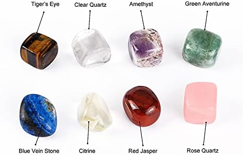 Определени кристали, Кристали и Лечебни Камъни, Камъни Чакра BOPU 8 БР., Комплект За Направата на Тези Лечебни