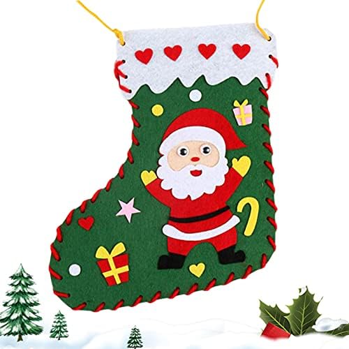 Малък подарък под формата на Джудже, Чорапи, ръчно изработени, Раница, Призовая чанта, Коледни Чорапи, Малък Подарък,
