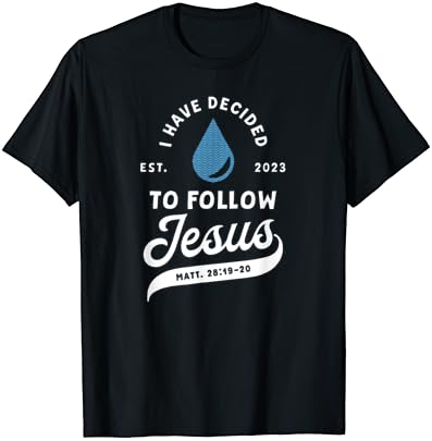 Решили Да Следват Кръщението На Исус, Тениска Крещеный Християнин 2023