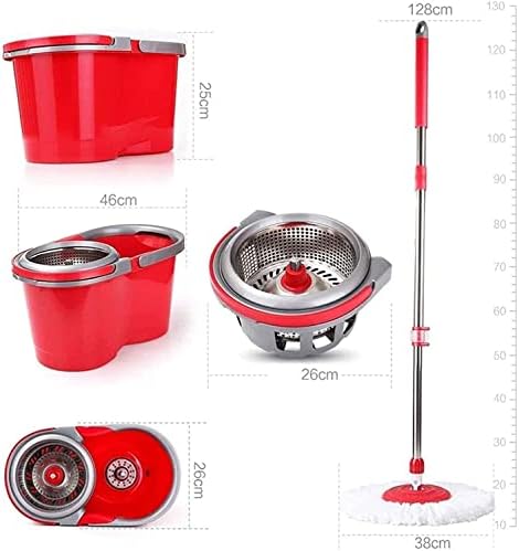 MXJCC11 Отжимная въже и кофа с набор от пресовано - за миене на подове за домашна кухня - Мокро / сухо използването