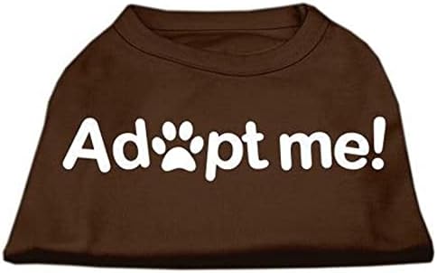 Mirage Pet Products Тениска с Трафаретным принтом Adopt Me, Малка, Лилава