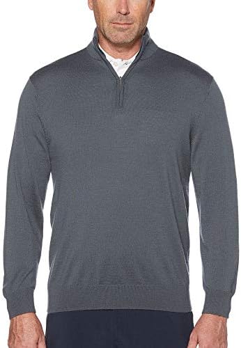 Мъжки пуловер за голф Калауей Weather Серия от Минерална вълна, мериносова в 1/4 цип