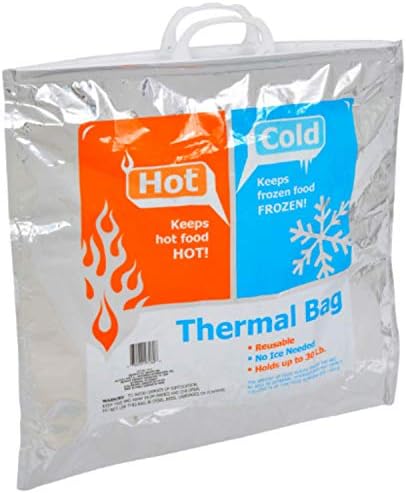 Изолирани пакети - Thermal Hot Cold Bag (3 опаковки) Помага за запазване на предмети Вътре в горещо или на студено