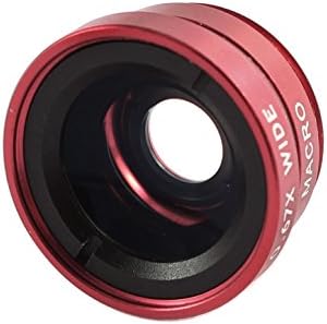 Qtqgoitem Рибешко око 0,67 Широка Камера на макро обектив за мобилен телефон 2 бр в Червено (модел: eb9 b3d 1ad eba 386)
