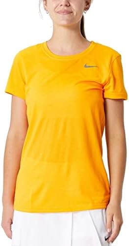 Дамска тениска Nike Legend с къс ръкав, Златен, Средно