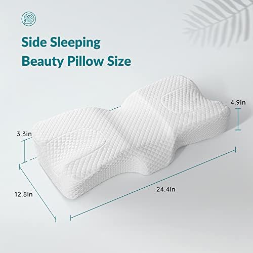 Възглавница AM AEROMAX Side Sleeper за предотвратяване на бръчки при болки в шията и раменете - Козметична възглавница