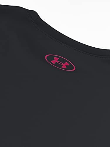 Тениска с дълъг ръкав с голяма лого на Under Armour Girls'Tech за момичета