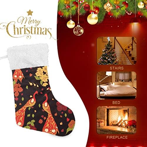 Коледни Чорапи PIMILAGU Fire Bird 1 Опаковка 17,7, Окачените Чорапи за Коледна украса
