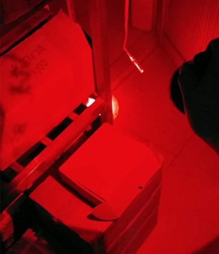 RaySoar 4 опаковки Фенерче с червена светлина, Червен фенер LDE, Червен фенер за Нощно виждане, фенерче, за астрономията,