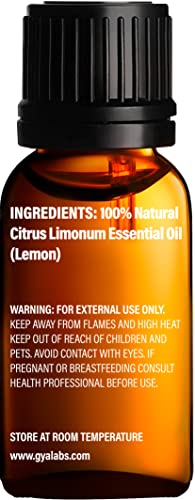 Етерично масло от Лимон за да се дифузьор и Органично масло от Лавандула, Набор етерични масла за дифузьор -