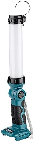 YEX-BUR Led работна лампа за литиево-йонна батерия Makita 18, 26 W 2000ЛМ, светъл Ръчно Фенерче с USB порт за зареждане, Външен