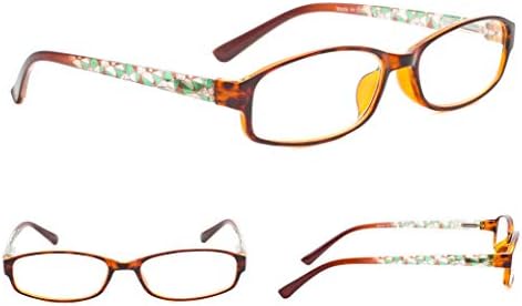 Очила за четене Gr8Sight от 3 теми с кутия пролетта вериги за жени