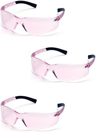 Защитни очила Pyramex Mini Ztek Mini Pink S2517SN (3 чифта)