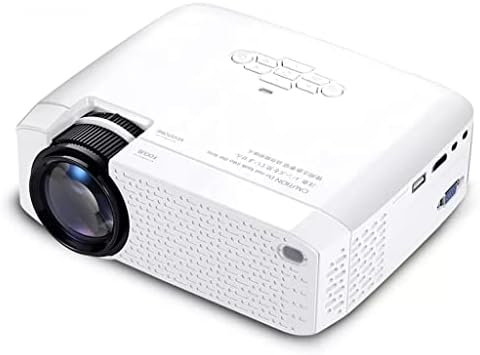 QFWCJ led Проектор Mini в прожектор за Домашно кино, Full HD 1080P, 4k Vidoe Проектор чрез HD порт за мобилни