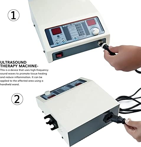 ABHISUBYA 5 in1 Led Мини Терапевтичен апарат 1 Mhz Physio Therapy Machine за лично и домашно посещение