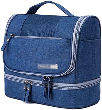 SEIJY Оксфорд чанта за тоалетни принадлежности 7,9 л, Водоустойчив Подвесная Пътна Чанта-Органайзер, комплект с Сверхпрочными