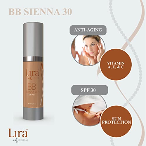 Sonia Clinical BB Sienna 30 - Оцветени, ВВ-крем SPF 30 с витамини А, c и E за средни тонове на кожата - 0,7
