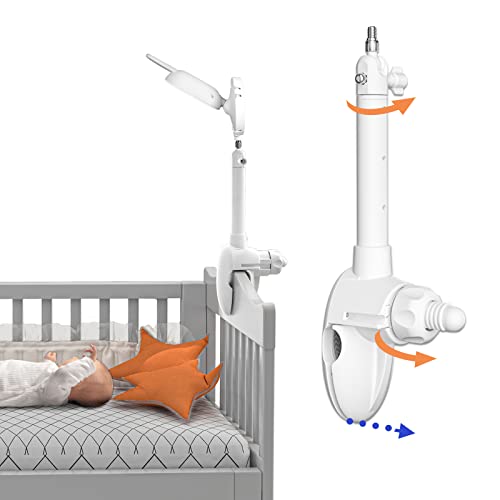 Закопчалка за бебефони и радионяни SkingHong за детска оптика DXR 8/DXR 8 Pro - Регулируема на 360 °, устойчиво и трайно закрепване