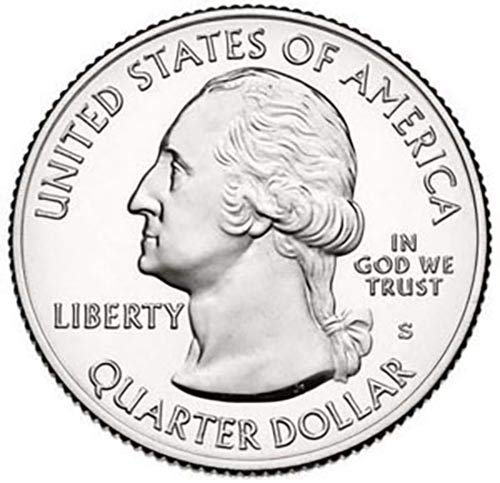 Плакированный на монетния двор на САЩ през 2014 г., Shenandoah Национален парк, Вирджиния, NP Quarter Choice, Без
