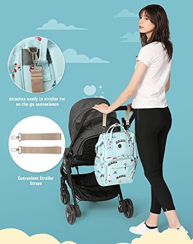 Раница-чанта за памперси VENATIN, Детска Чанта за мама и татко за бременни, Раница за Памперси за Малки Момчета и Момичета, Мултифункционален