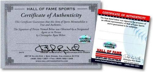 Мини-Каска с Автограф на Уоли Помня Los Angeles Dodgers WS Champs 59 63 65 - Мини-Каски MLB с Автограф
