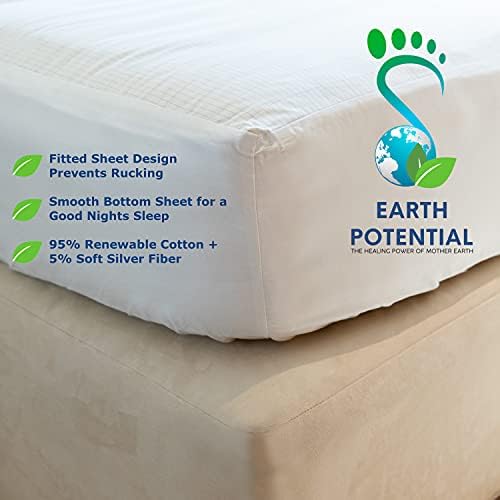 Заземителни кърпи голям размер за заземяване – Заземителни кърпи за здравословен сън и добро здраве - Заземен подложка