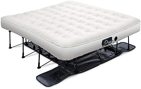 Надуваем матрак Ivation EZ-Bed (Twin) с рамка и калъф с колела, самостоятелно помпане, Надуваеми легла с автоматично изключване,
