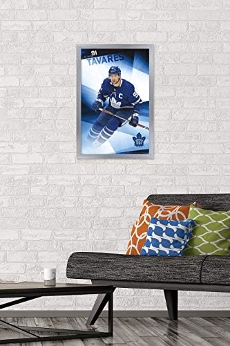 Плакат на стената Trends International NHL Торонто Мейпъл Лийфс - Джон Tavares 19, 22.375 x 34, версия без рамка