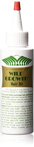 Масло за коса Wild Growth 4 унция (опаковка от 3 броя)