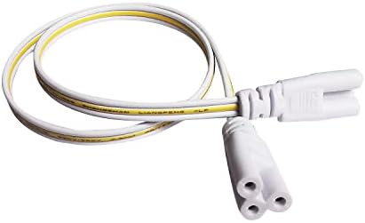 Свързващи кабели за лампи Faoyliye Т5, Т8, 3-пинов Удлинительный на захранващия кабел(10 бр.) Интерфейсен кабел за led лампи