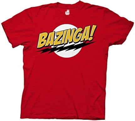Тениска за възрастни Ripple Junction Big Bang Theory Bazinga