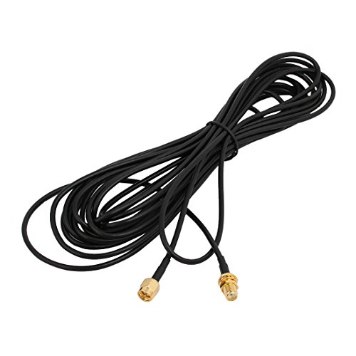 uxcell SMA Мъж към Жена 6 М RG174 Коаксиален Антена Кабел удължителен кабел Адаптер