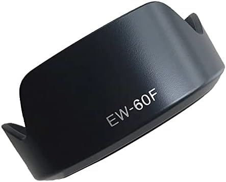 Сенник за обектив обектив EW-60F и капак на обектива 55 мм, съвместим с комплекта на фотоапарата Canon M50II M50 M100 EF-M