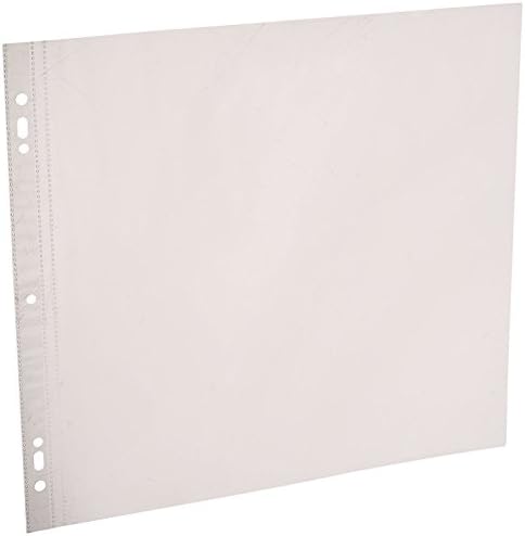 Защитни фолиа Colorbok за страници (10 опаковки), от 12 до 12 инча, Бял