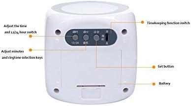 Прожекционен будилник за събуждане спални с функция за показване на данни и температура, функция за разговор, led проекция