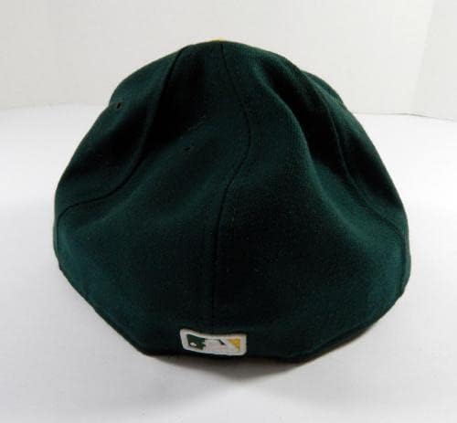2020 Oakland A ' s Athletics Юсмейро Petit 36 Използвана в играта Зелена шапка 7.375 5 - Използваните в играта шапки