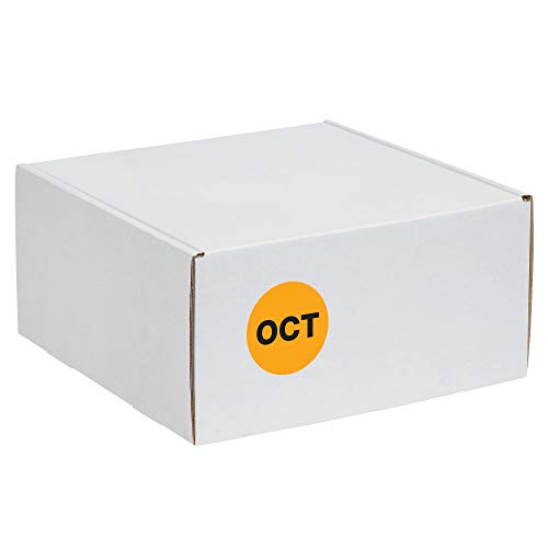 Отгружаем сега етикети SNDL6732 Tape Logic Месеци на годината, октомври , кръг 1 , флуоресцентно оранжево (1 ролка от 500
