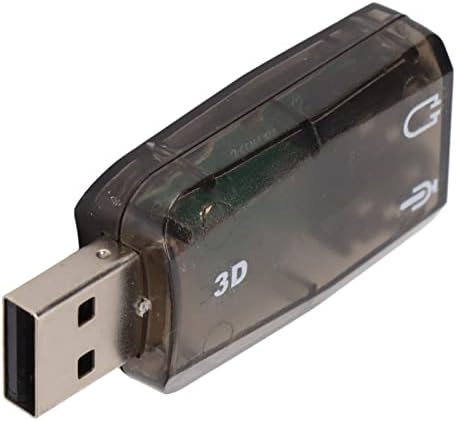 Външен звуков адаптер, серво USB-стереозвук карта, бърза, стабилна, подключаемая и воспроизводимая за лаптоп, за