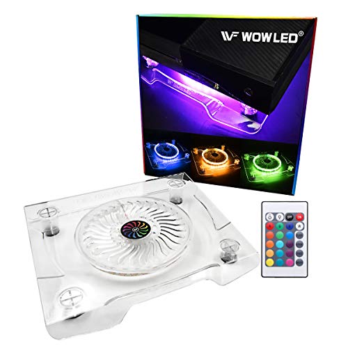 WFPOWER Upgrade Поставка за Playstation 4, с RGB led подсветка, Безжично дистанционно управление, многоцветен