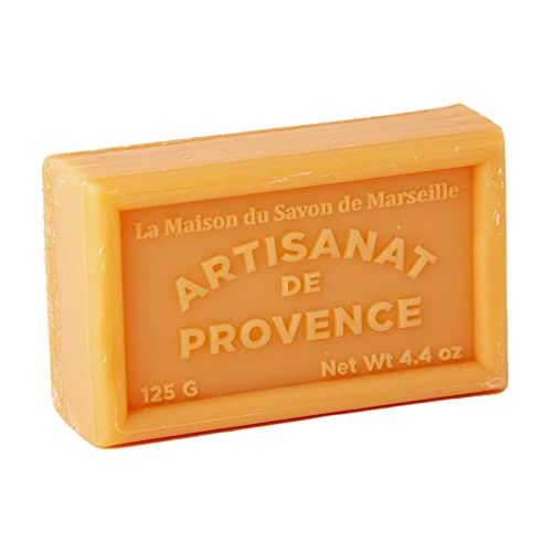 Maison du Savon De Marseille - Френската сапун с Органично масло от Шеа - Джинджифил Ободряващ Аромат - 125