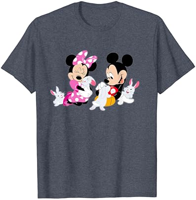 Тениска с Великденски Зайци на Дисни Мики и Мини Маус