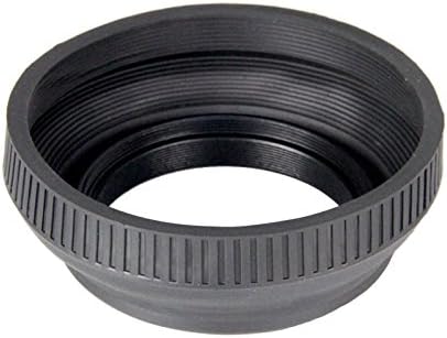 58 мм Сгъваема Гума сенник за обектив обектив за Canon EOS T6i T6s T6 T5i T4i T3i T2i T1i SL1 T5 T3 XS 18-55 мм, 75-300