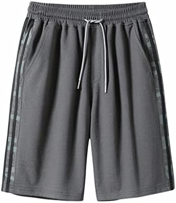 LIRUXUN / Летни Младежки Свободни панталони с еластичен ластик на талията и завязками, Връхни Дрехи, Спортни къси панталони,