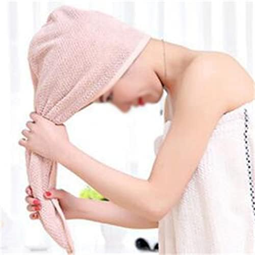Женски кърпи HOUKAI, кърпа от микрофибър за баня, быстросохнущее кърпа за коса, магическа шапка за душ, женски тюрбан