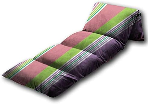 Детска Подови възглавници BedVertical Stripes, Безшевни Модел Cool Lines Безкраен Дизайн Подови легло за летен