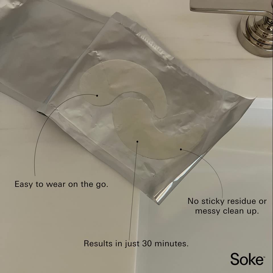 Soke Beauty Средство срещу бръчки и стареене, осветляющее кожата под очите и около тях (6 бр. в опаковка)
