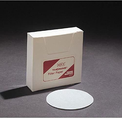 Качествена Филтърна хартия Thomas 6100-0700, 1,5 микрона, вид, диаметър 7 см х дебелина 0,15 мм (опаковка по 100 броя)
