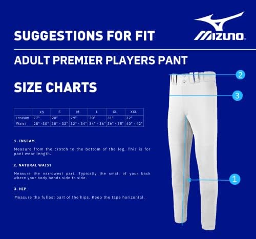 Бейзболни панталони Мизуно за възрастни мъже Premier Players