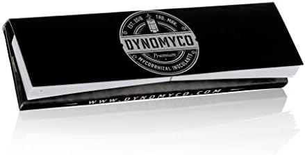 Хартия за усукване DYNOMYCO - King Size Slim, Натурална хартия за Пушачи от гуммиарабика, без ГМО, без хлор, Ультратонкая,